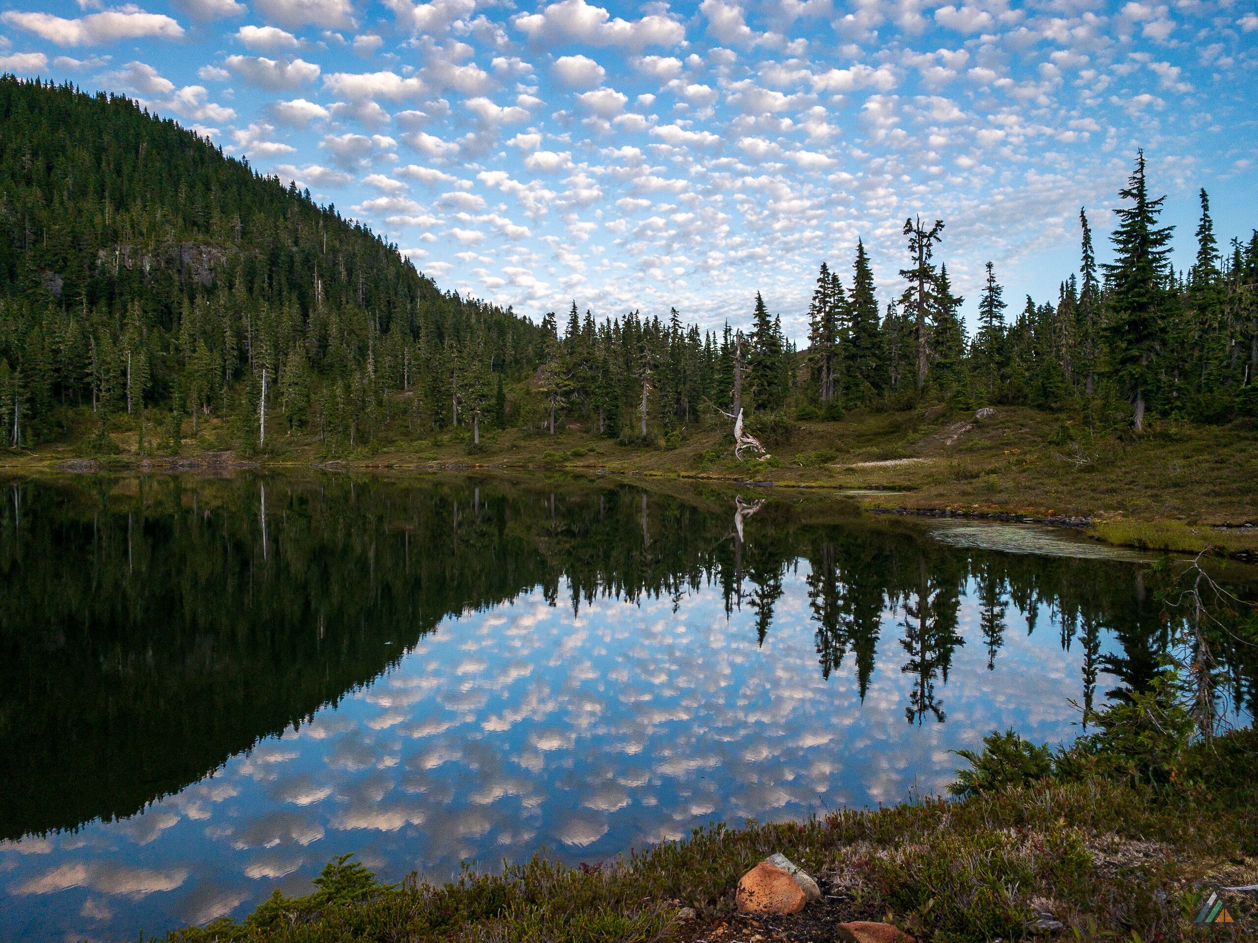 Moat Lake Circuit McPhee Lake Popcorn Clouds