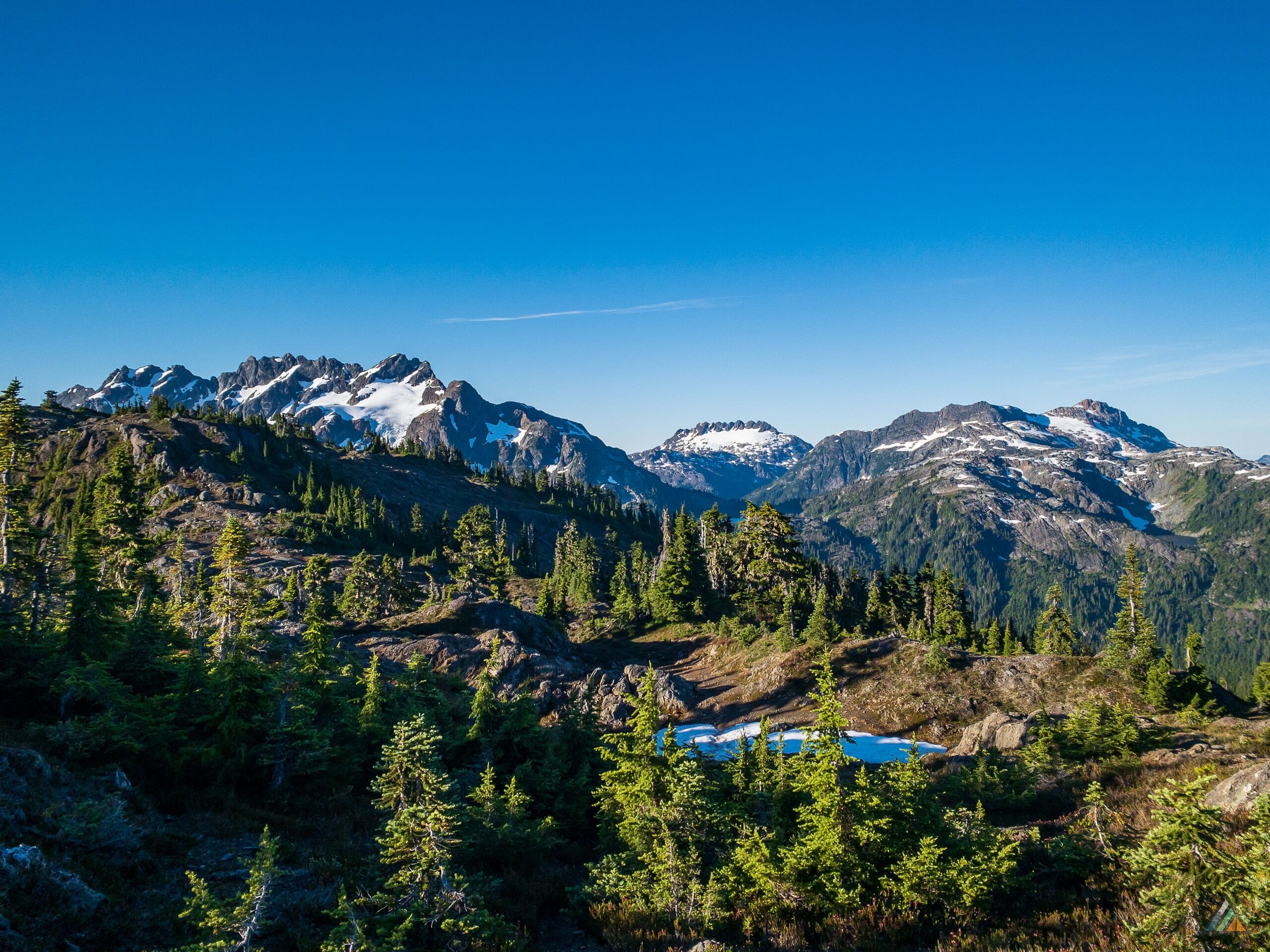 Flower Ridge Trail Mount Septimus Nine Peaks