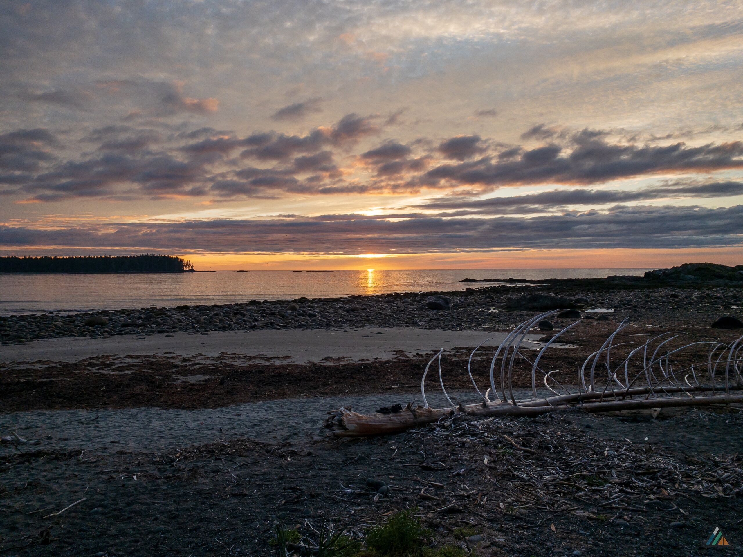 North Coast Trail Shuttleworth Bight Sunset