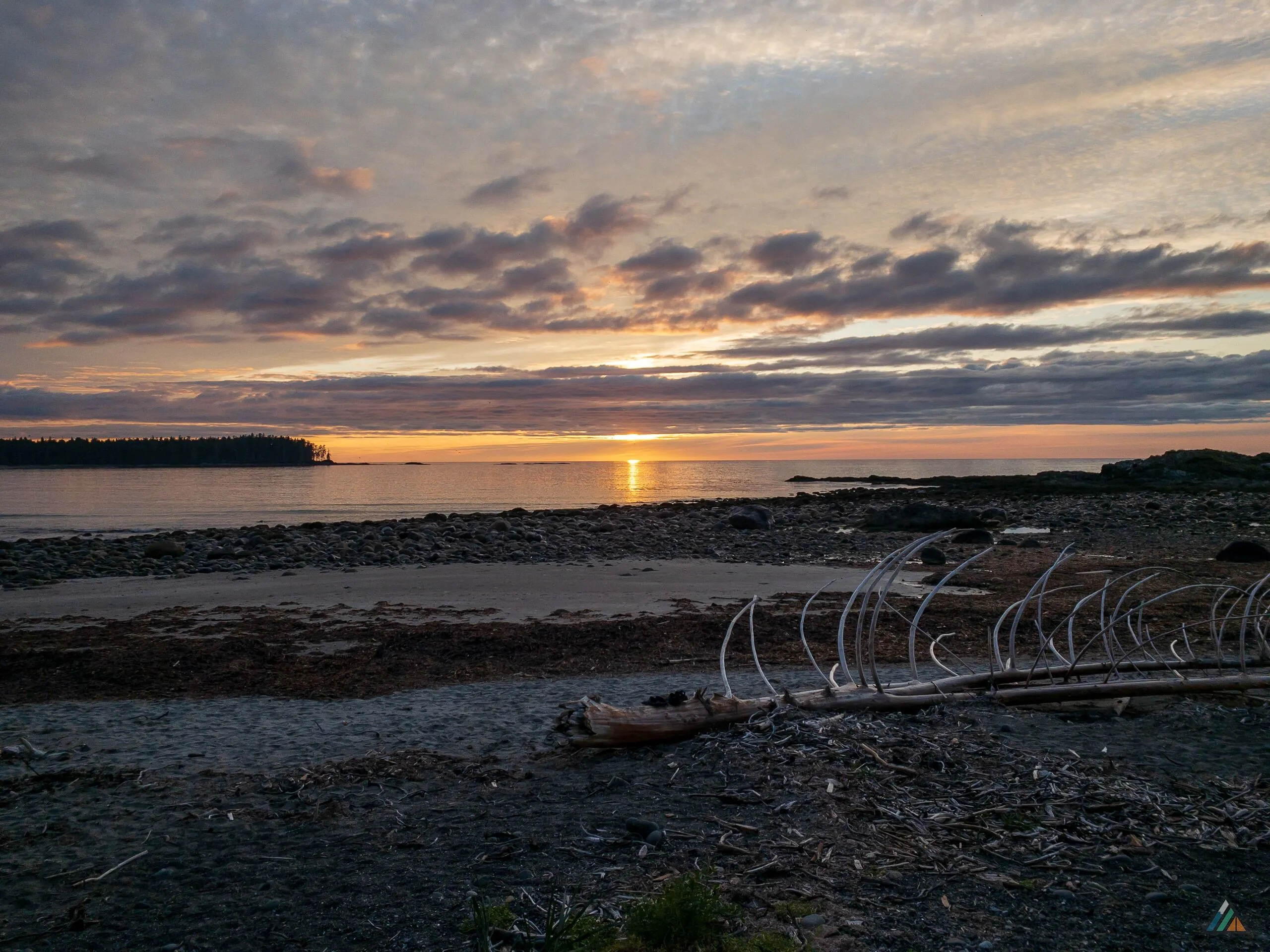 North Coast Trail Shuttleworth Bight Sunset