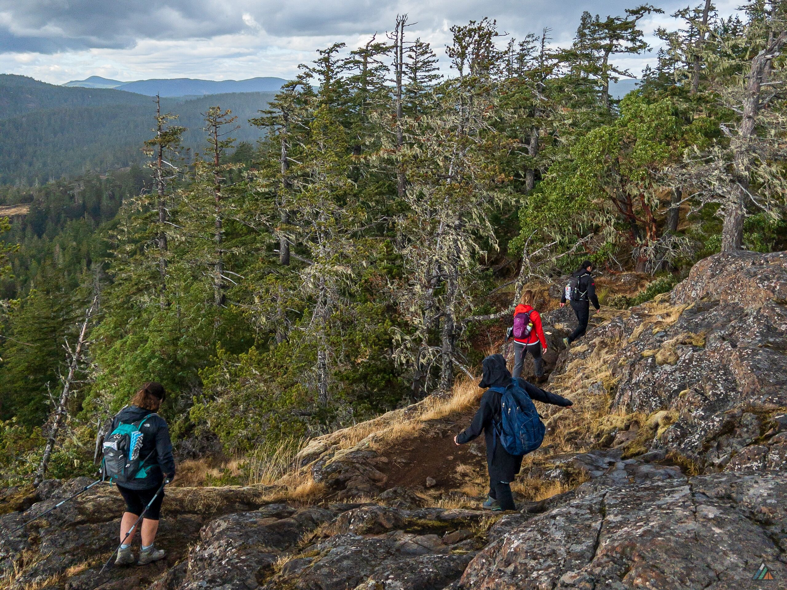 Sooke Hills Mount Braden Descent