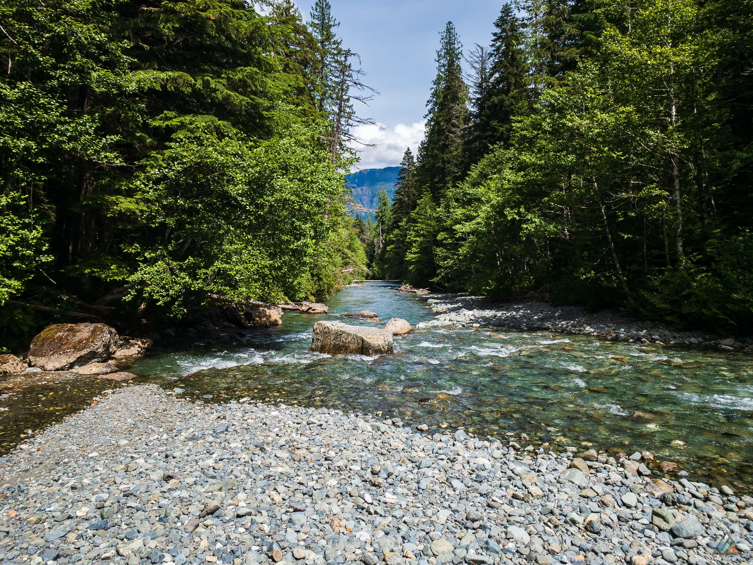 Elk River Trail Lower Gravel Bar