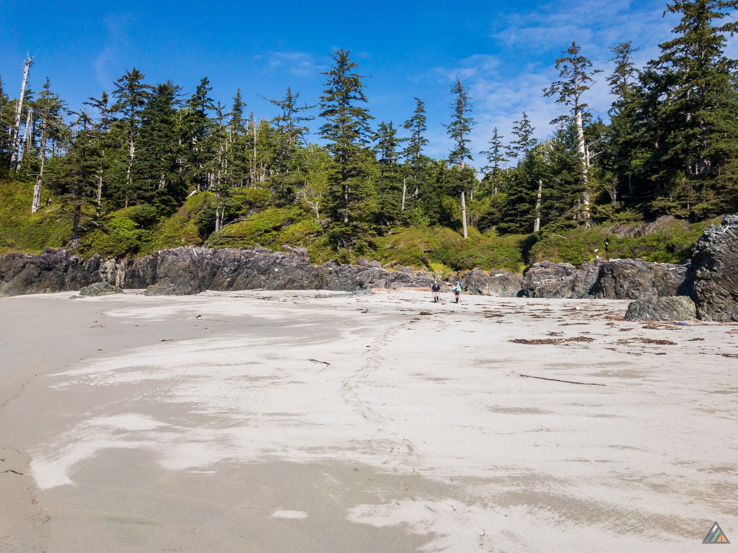Nootka Trail Guests Beach Hiking