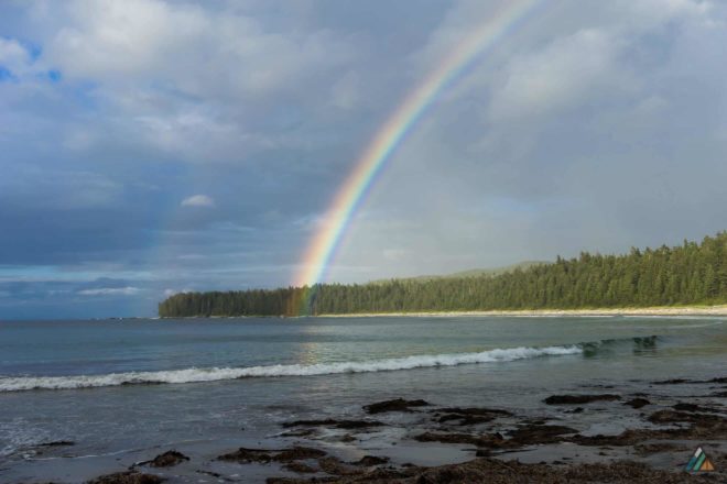North Coast Trail Nissen Bight Rainbow