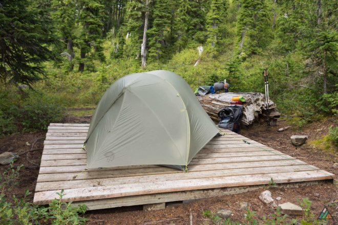 Augerpoint Traverse Circlet Lake Tent Pad