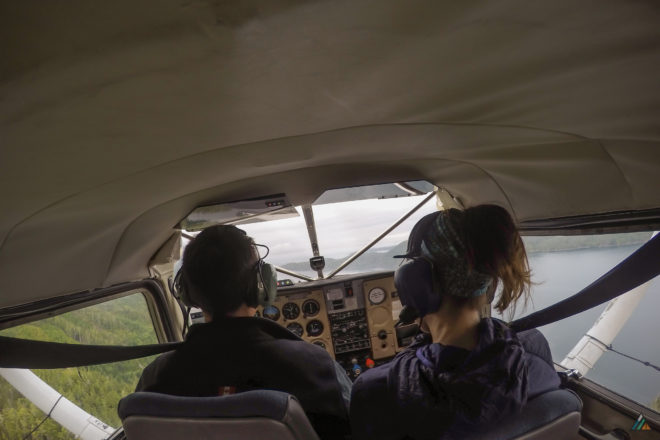 Nootka Trail Air Nootka Cessna 185 Cockpit