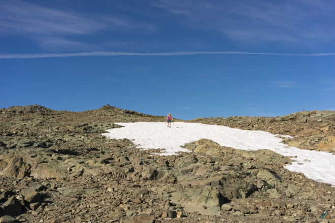 Augerpoint Traverse Mount Albert Edward Seasonal Snow Patch