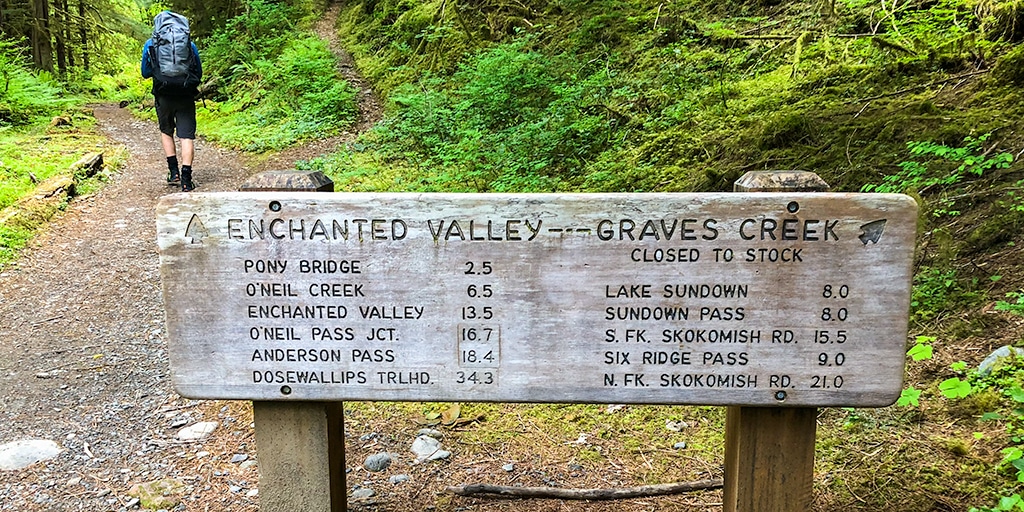 Enchanted valley olympic national park backpacking hotsell