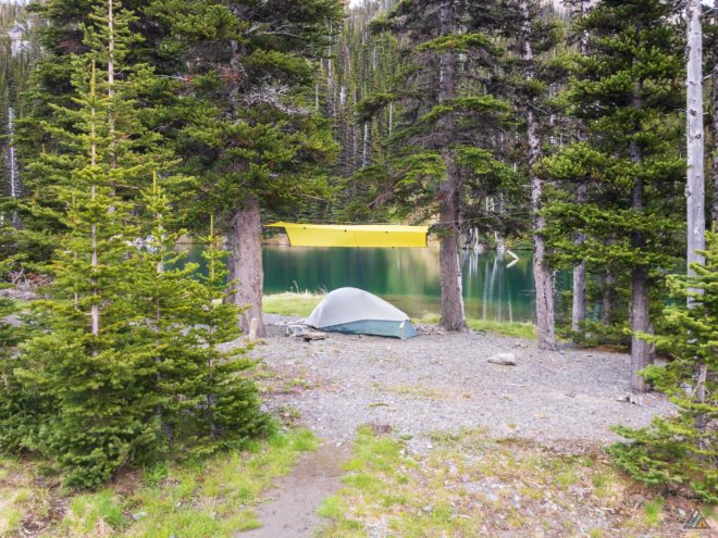 Grand Pass Trail Moose Lake Camp