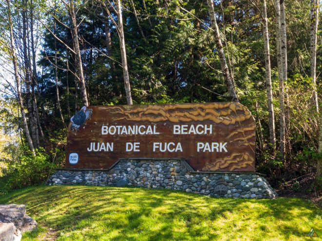 Juan de Fuca Marine Trail Botanical Beach Gate