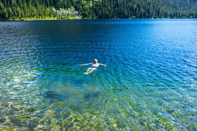 Moat Lake Circuit Lake Helen MacKenzie Swim