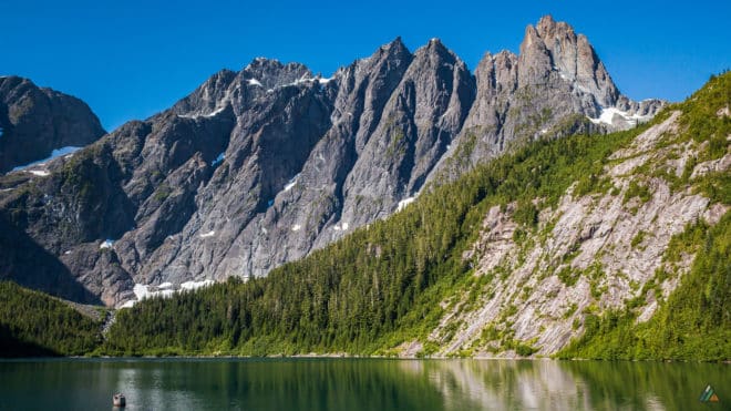 Elk River Trail Landslide Lake Mount Colonel Foster