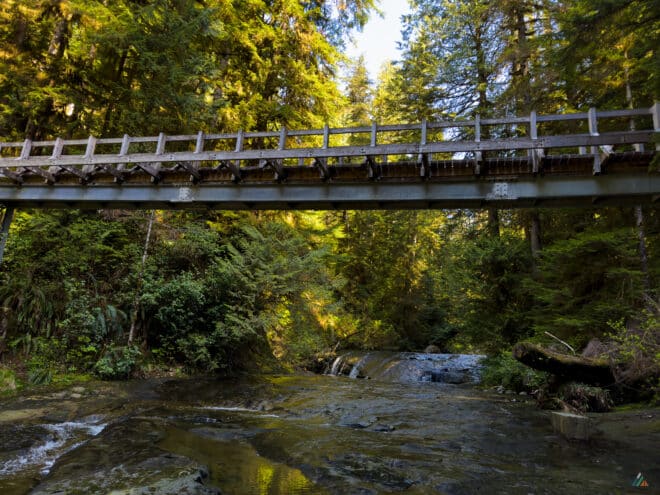 West Coast Trail Sandstone Creek Bridge