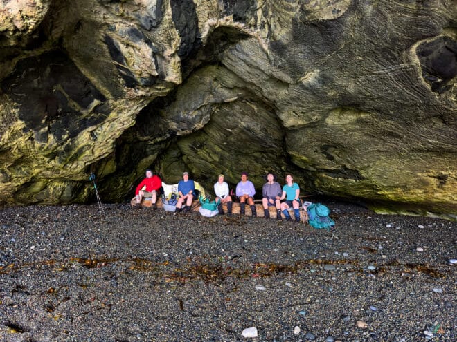 Nootka Trail Sea Arch Cave