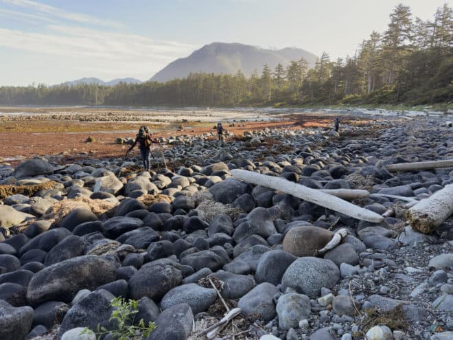 Nootka Trail Bajo Creek Boulders