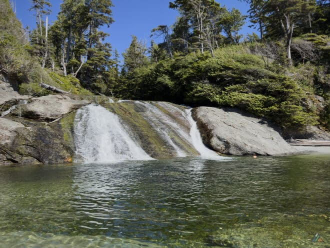 Nootka Trail Calvin Falls Swim Hole