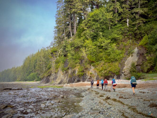 West Coast Trail Walbran Low Tide Route