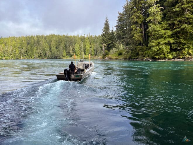 West Coast Trail Nitinaht Narrows Ferry