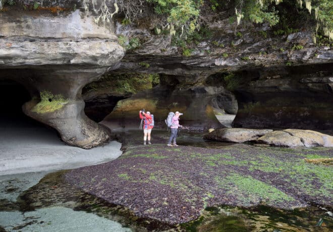 West Coast Trail Owen Point Sea Caves Selfies