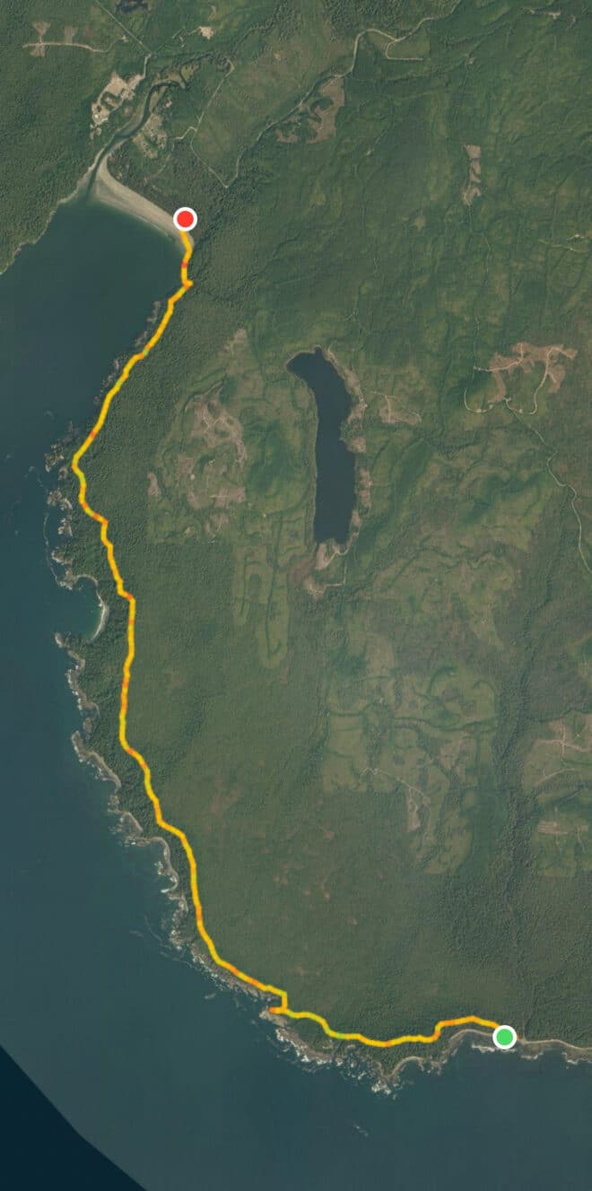 West Coast Trail Track 20250913