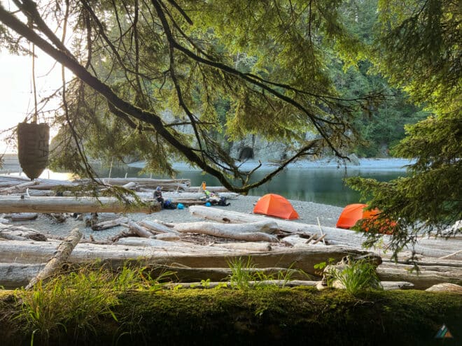 West Coast Trail Walbran Creek Camp