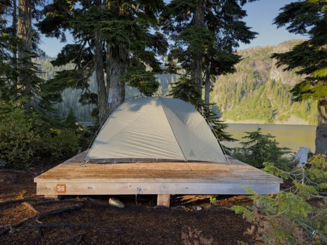 Moat Lake Circuit Circlet Lake Morning Light
