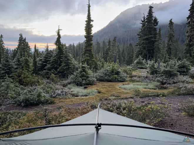 Moat Lake Circuit Strata Mountain Sunrise